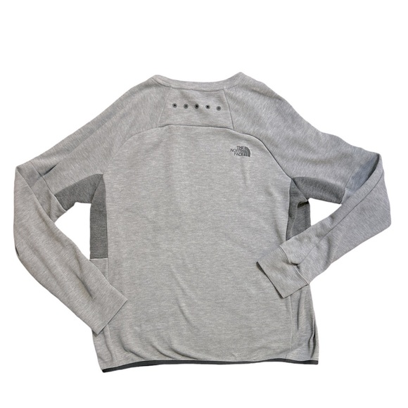 The North Face Slacker Crew Neck‎  Sports Stretch Gray Men’s Size Medium - Picture 5 of 9